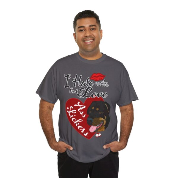 I Hate Ass Kissers Dog T-Shirt - Image 13