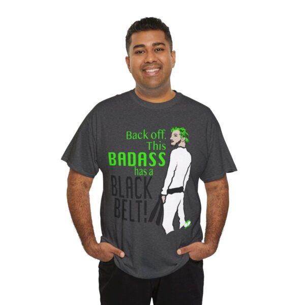 Badass Black Belt T-Shirt - Image 12