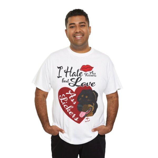 I Hate Ass Kissers Dog T-Shirt - Image 5