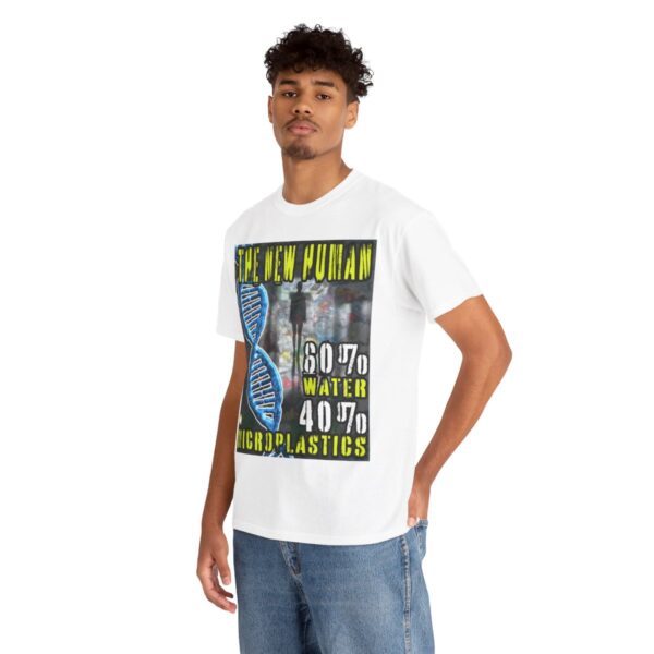The New Human: 60% Water 40% Microplastics T-Shirt - Image 5