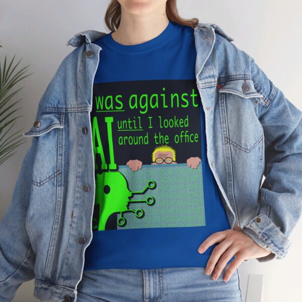 I Was Against AI T-Shirt - Image 529