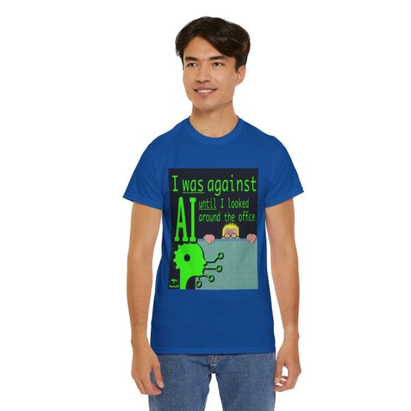 I Was Against AI T-Shirt - Image 576