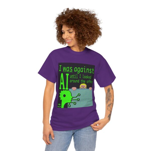 I Was Against AI T-Shirt - Image 572