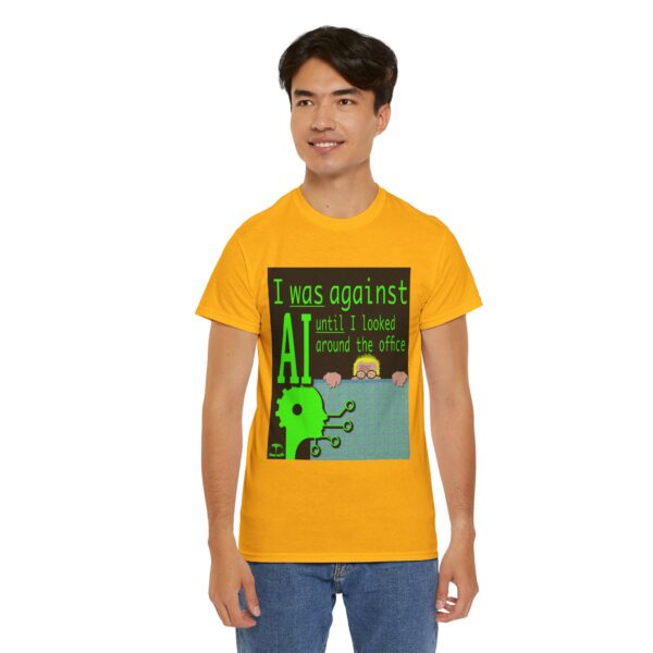 I Was Against AI T-Shirt - Image 294