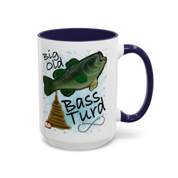 Big Old Bass Turd Accent Coffee Mug (11, 15oz) - Image 19