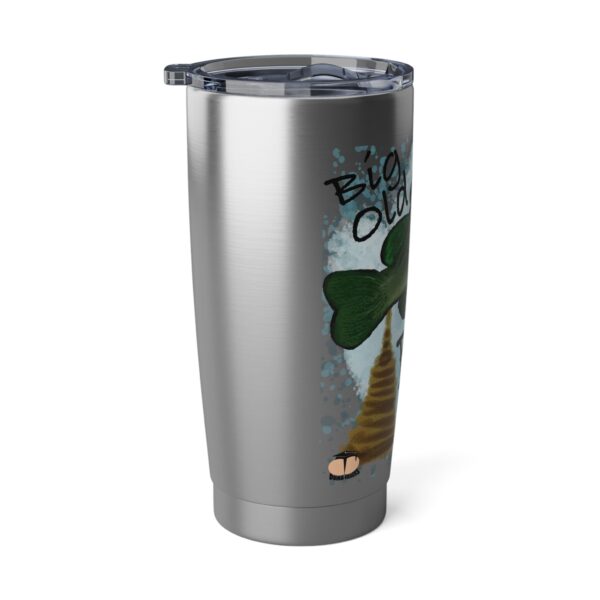 Big Old Bass Turd Vagabond 20 oz. Tumbler - Image 3