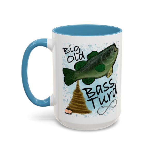 Big Old Bass Turd Accent Coffee Mug (11, 15oz) - Image 33
