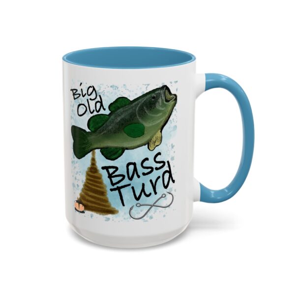 Big Old Bass Turd Accent Coffee Mug (11, 15oz) - Image 31
