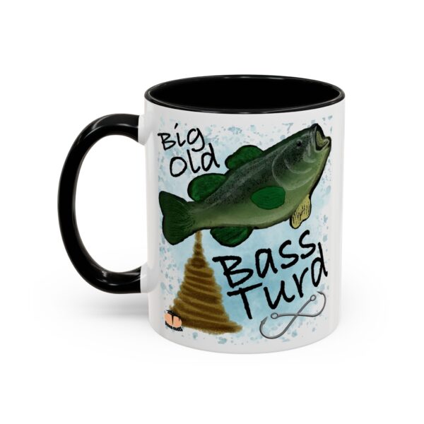 Big Old Bass Turd Accent Coffee Mug (11, 15oz) - Image 3
