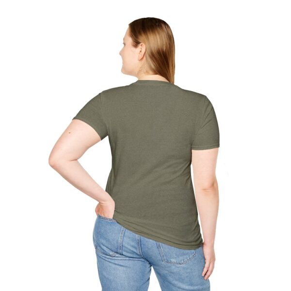 Shoot Off Gun and Mouth Unisex Softstyle T-Shirt - Image 208