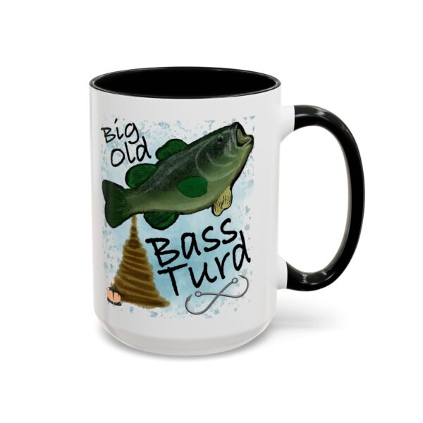 Big Old Bass Turd Accent Coffee Mug (11, 15oz) - Image 13