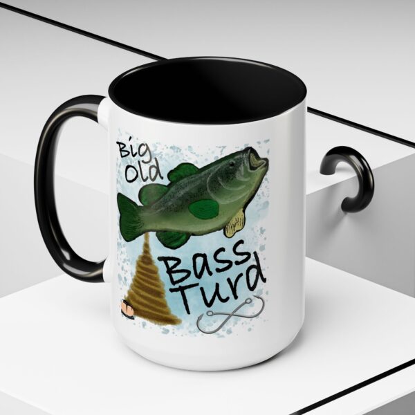 Big Old Bass Turd Accent Coffee Mug (11, 15oz) - Image 18