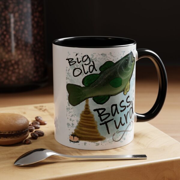 Big Old Bass Turd Accent Coffee Mug (11, 15oz) - Image 5
