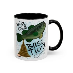 Big Old Bass Turd Accent Coffee Mug (11, 15oz)