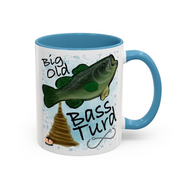 Big Old Bass Turd Accent Coffee Mug (11, 15oz) - Image 25