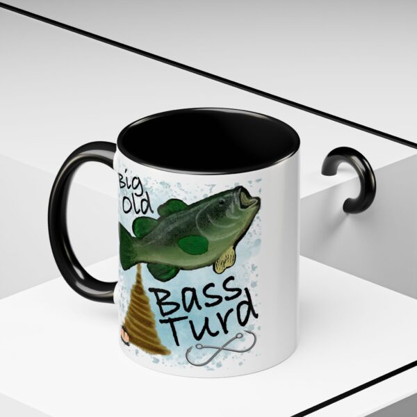Big Old Bass Turd Accent Coffee Mug (11, 15oz) - Image 6