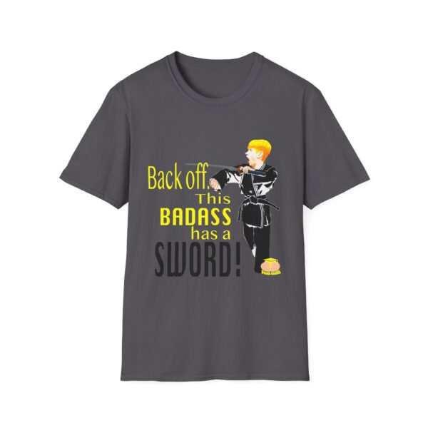Unisex Badass Sword T-Shirt - Image 13